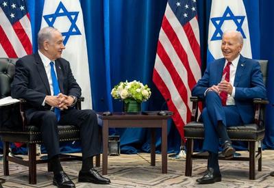 Benjamin Netanyahu e Joe Biden se encontram na Casa Branca pela primeira vez