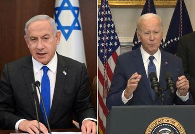 Biden critica reforma de Netanyahu e premiê rebate: "Israel é um país soberano"