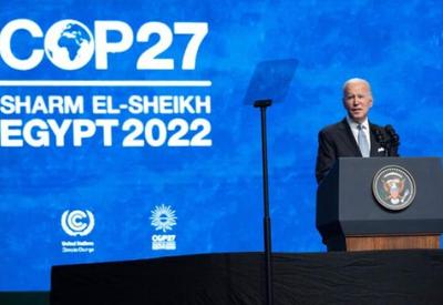 COP27: Biden reafirma compromissos, anuncia novos e critica Rússia