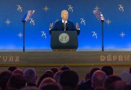 Imagem da notícia Biden em discurso no evento de 75 da OTAN | X/@WhiteHouse