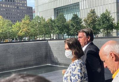 Após discurso na ONU, Bolsonaro vai ao Memorial 11 de Setembro