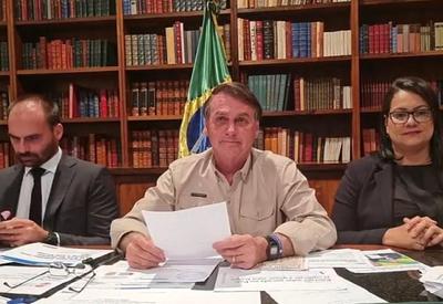"Amazônia não pega fogo", reafirma Bolsonaro após recorde de desmatamento