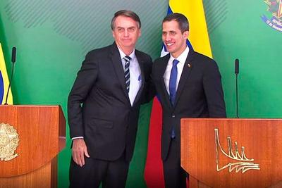 Bolsonaro promete atuar para restabelecer democracia na Venezuela