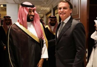 Bolsonaro tem reunião de investimentos com príncipe da Arábia Saudita