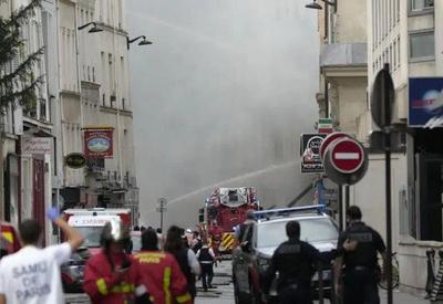 Explosão de gás em Paris deixa 37 feridos