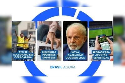 Brasil Agora: Bolsonaro em Copacabana e nova avaliação do governo Lula