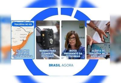 Brasil Agora: formação de ciclone gera alerta no RS; Lewandowski lança norma para câmeras policiais