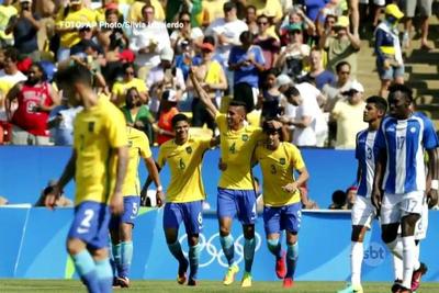 Brasil goleia Honduras e vai enfrentar a Alemanha na decisão olímpica