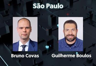 Bruno Covas e Guilherme Boulos vão disputar 2º turno em São Paulo