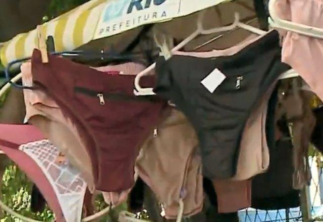 Calcinha e cueca com bolso para celular viram moda para evitar assaltos