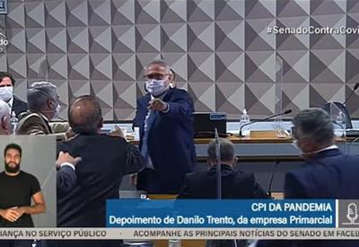 "Vagabundo, picareta": CPI tem bate-boca entre bolsonarista e Renan