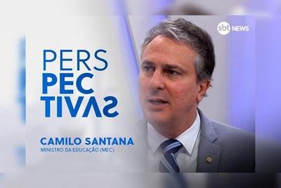 Ministro da Educação, Camilo Santana, é o convidado na reestreia do programa Perspectivas; assista