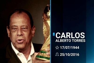 Carlos Alberto Torres morre aos 72 anos