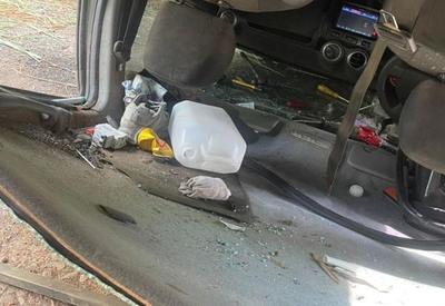 Homem é preso após ameaçar incendiar a filha de dois anos no interior de SP