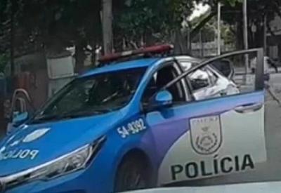 Flagra: polícia persegue e troca tiros com quadrilha que roubava carros no RJ