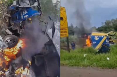 Quadrilha explode carro-forte em rodovia próxima de Piracicaba (SP)
