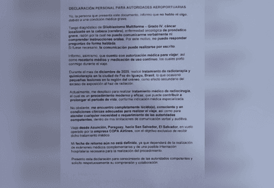 Carta apreendida com Silvinei diz que ele não podia se comunicar verbalmente por câncer no cérebro