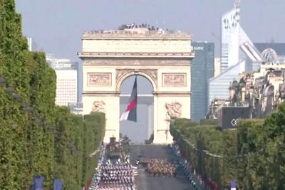 Celebrações da queda da Bastilha reforçam torcida pela França na final