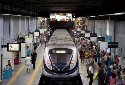 Rio de Janeiro tem primeiro dia útil com passagem de metrô a R$ 6,50