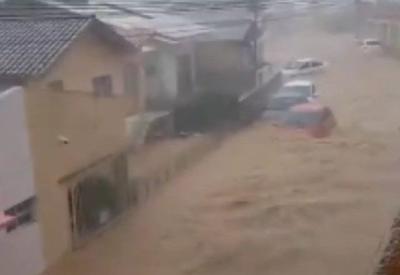 Regiões de Santa Catarina estão em alerta para temporais e deslizamentos; entenda fenômeno climático