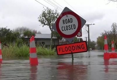 Enchentes provocam evacuamento de centenas de pessoas na Nova Zelândia