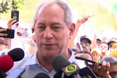 Ciro Gomes visita o Ceará no último dia de campanha