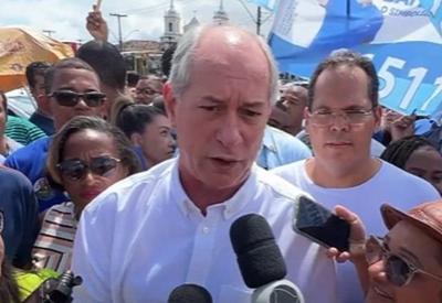Em Salvador, Ciro Gomes defende programa de transferência de renda