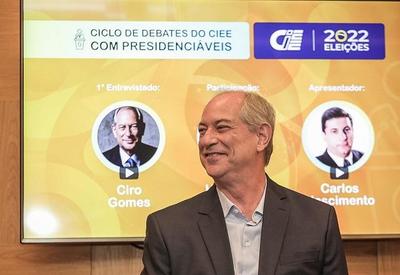 Ciro Gomes defende que governo pague estágios para estudantes do Ensino Médio