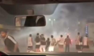 Jogo entre Cruzeiro e Atlético termina com briga entre torcidas e intervenção da PM em BH