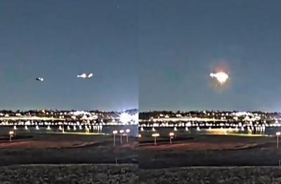 Vídeo mostra colisão entre avião e helicóptero militar que matou 67 nos EUA