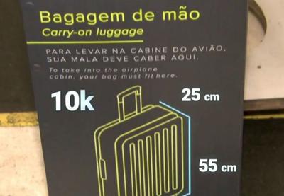 Começa fiscalização de bagagens em cinco aeroportos do país 