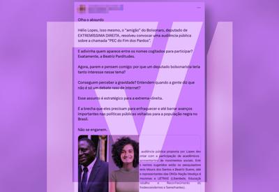 PEC sobre fundo de reparação racial não acaba com a categoria parda