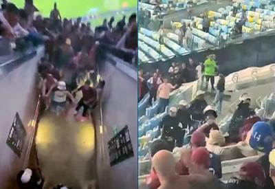 Torcedor  do Lanús tem prisão preventiva decretada após agressão a policial no Maracanã
