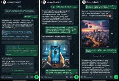 IA Microsoft Copilot está disponível no WhatsApp