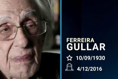 Corpo do poeta Ferreira Gullar é enterrado no Rio de Janeiro