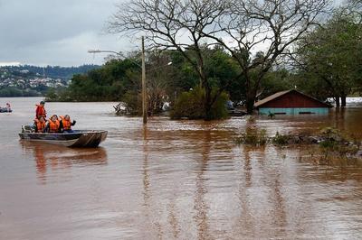 Defesa Civil do RS emite alerta de “inundação severa” para região do Rio Caí