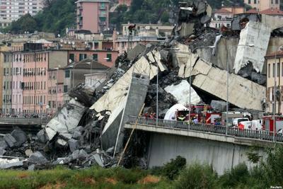 Desabamento de ponte deixa 26 mortos e 15 feridos em Gênova
