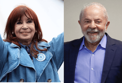 Em prisão domiciliar, Cristina Kirchner pede à Justiça autorização para receber visita de Lula