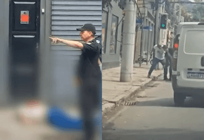 Policial federal reage a assalto e mata criminoso em avenida movimentada no Rio