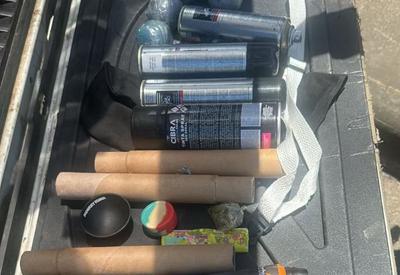 Torcedores do Bahia são detidos com bombas caseiras antes de jogo do Brasileirão