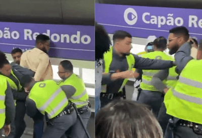Homem é esfaqueado em briga dentro de trem do metrô de SP 