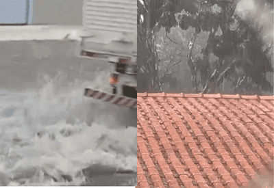 Forte chuva deixa parte da cidade de SP em alerta e atinge cidades da região metropolitana