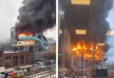 Incêndio em parque de diversões na Suécia deixa 16 feridos e um desaparecido