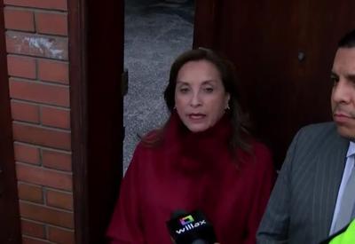Dina Boluarte nega fuga do Peru após afastamento da presidência