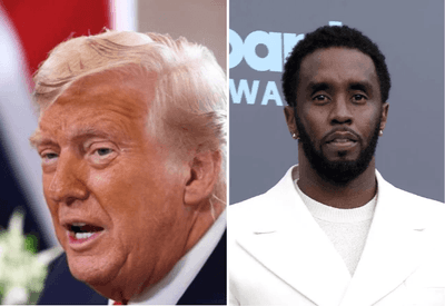 Trump cogita conceder perdão presidencial a P. Diddy, diz site 