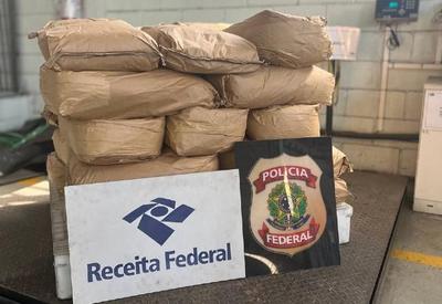 Receita Federal apreende 405 kg de cocaína no Porto de Santos