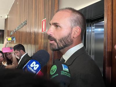Eduardo Bolsonaro diz que plano contra Lula, Alckmin e Moraes "não é crime"