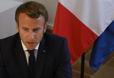 Presidente da França Emmanuel Macron testa positivo para Covid-19