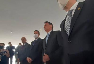 "Imperará a harmonia", diz Bolsonaro após 1º encontro com Lira e Pacheco