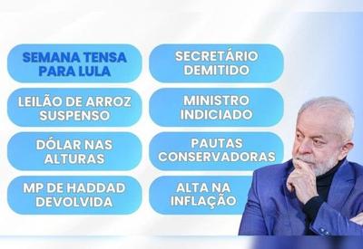 Leilão de arroz, alta do dólar, ministro indiciado, MP devolvida: entenda semana tensa do governo Lula